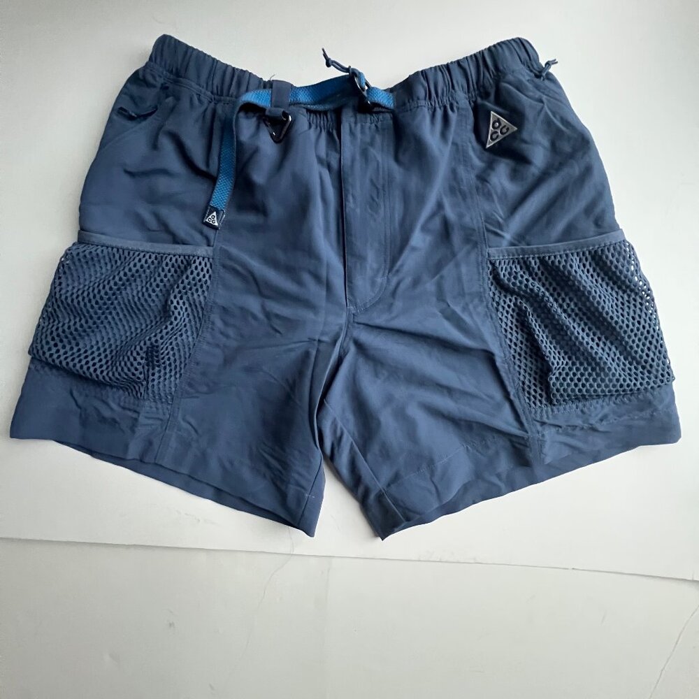 Nike ACG Snowgrass Hiking Shorts (DV9405-491) - Blue - Size XL (NWT)